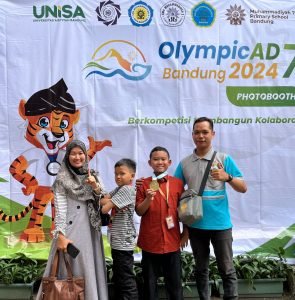 Kontingen SD Muhammadiyah Bodon Raih Medali Emas Pada Ajang Olympicad 2024 di Bandung